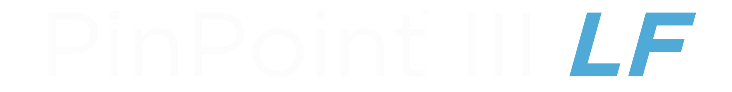 PinPoint III LF Logo White